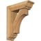 Ekena Millwork Westlake Traditional Rough Sawn Bracket w/ Offset Brace, Western Red Cedar, 6"W x 18"D x 22"H BKT0604X18X22WTL01RWR - alternate 1